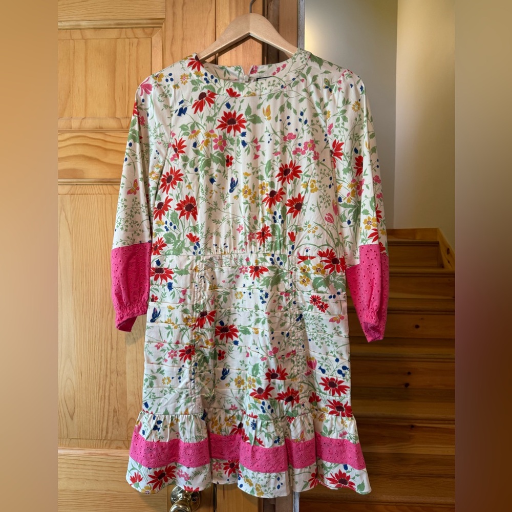 Tuckernuck Floral Dress - Green, Red, White